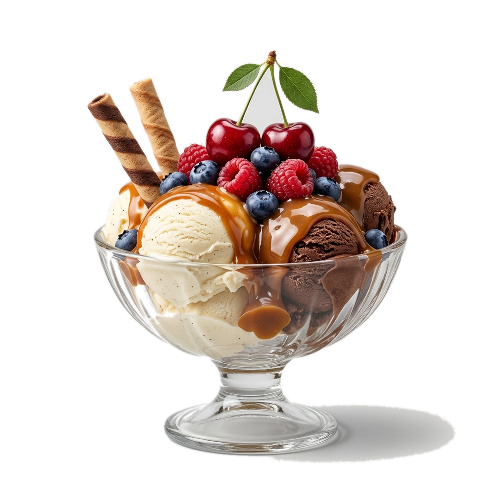Deluxe Ice Cream Sundae
